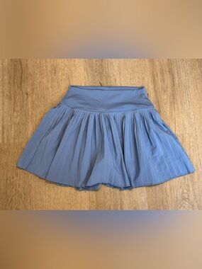 Gilly Hicks Blue Pleated Active Tennis Skirt Skort XS
